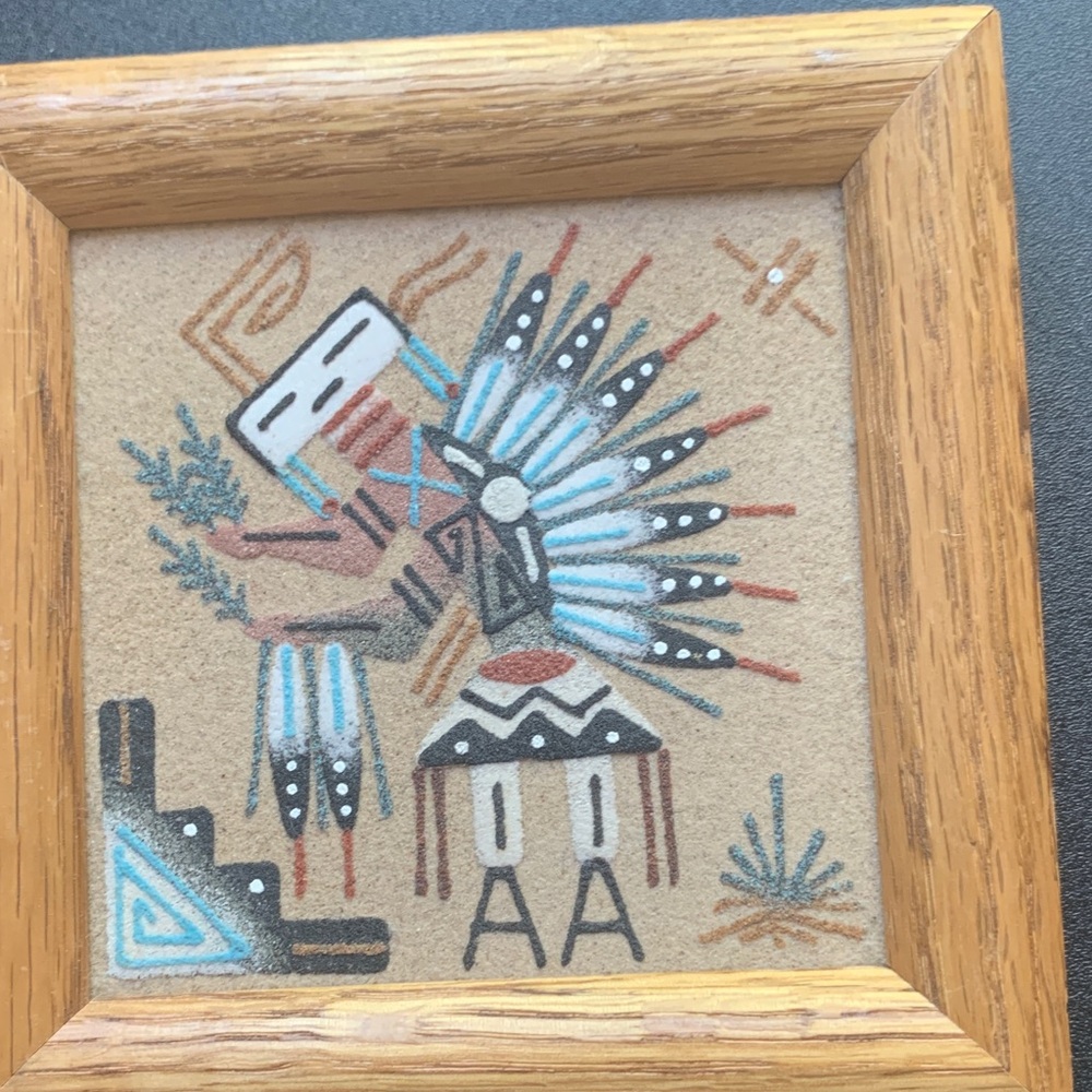 Navajo sand painting